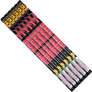 Firework Roman Candles 10 Ball Mad Dog® Roman Candle