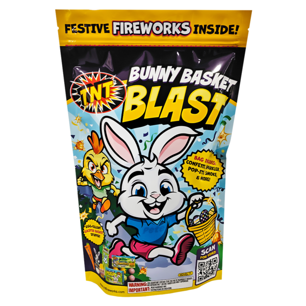 Firework Novelty Assortments Bunny Basket Blast