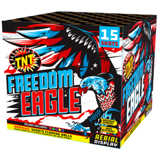 500 Gram Firework Finale Aerials Freedom Eagle