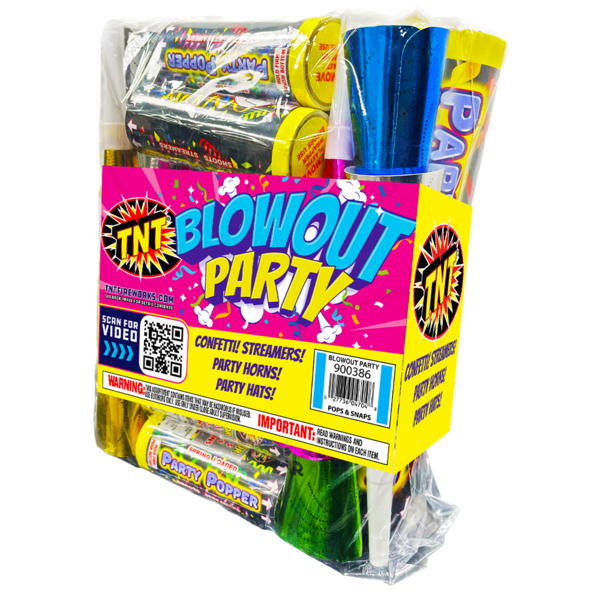 Firework Novelty Assortments Blow Out Party