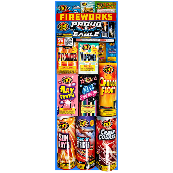 Firework Ground Assortments Proud Eagle