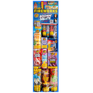 Firework Ground Assortments Boomin' Salute