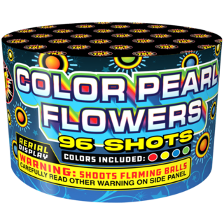 Firework Multi Aerials Color Pearl Flower 96 Shot