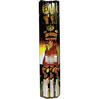 Firework Roman Candles 10 Ball Red Devil® Tri Pak