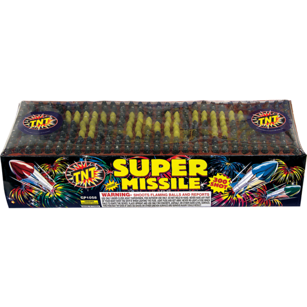 Firework Rockets & Missiles Super Missile 300 Shot