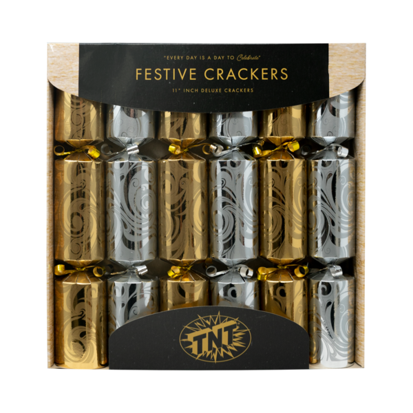 Firework Other Novelties 11" Festive Crackers