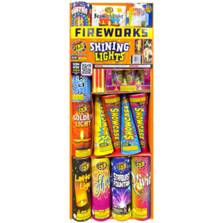 Firework Ground Assortments Shining Lights