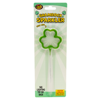 Firework Sparklers & Handheld Shamrock Sparkler