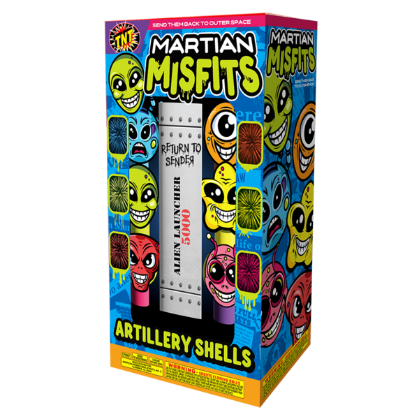 Firework Reloadables Martian Misfits