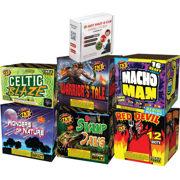 Firework Pre-Built Shows Retail Medium Show