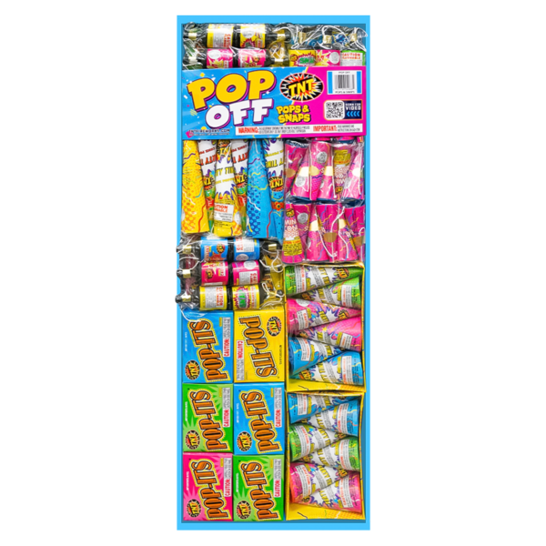 Firework Novelty Assortments Pop Off