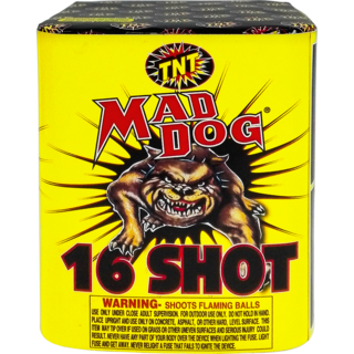 Firework Multi Aerials Mad Dog® 16 Shot