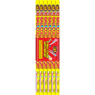 Firework Roman Candles 10 Ball Color W/ Report 6 Pack