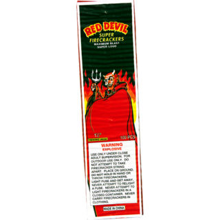 Firework Firecrackers Red Devil® 100 Strip