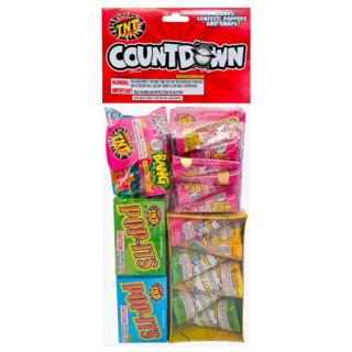 Firework Novelty Assortments Countdown Bag